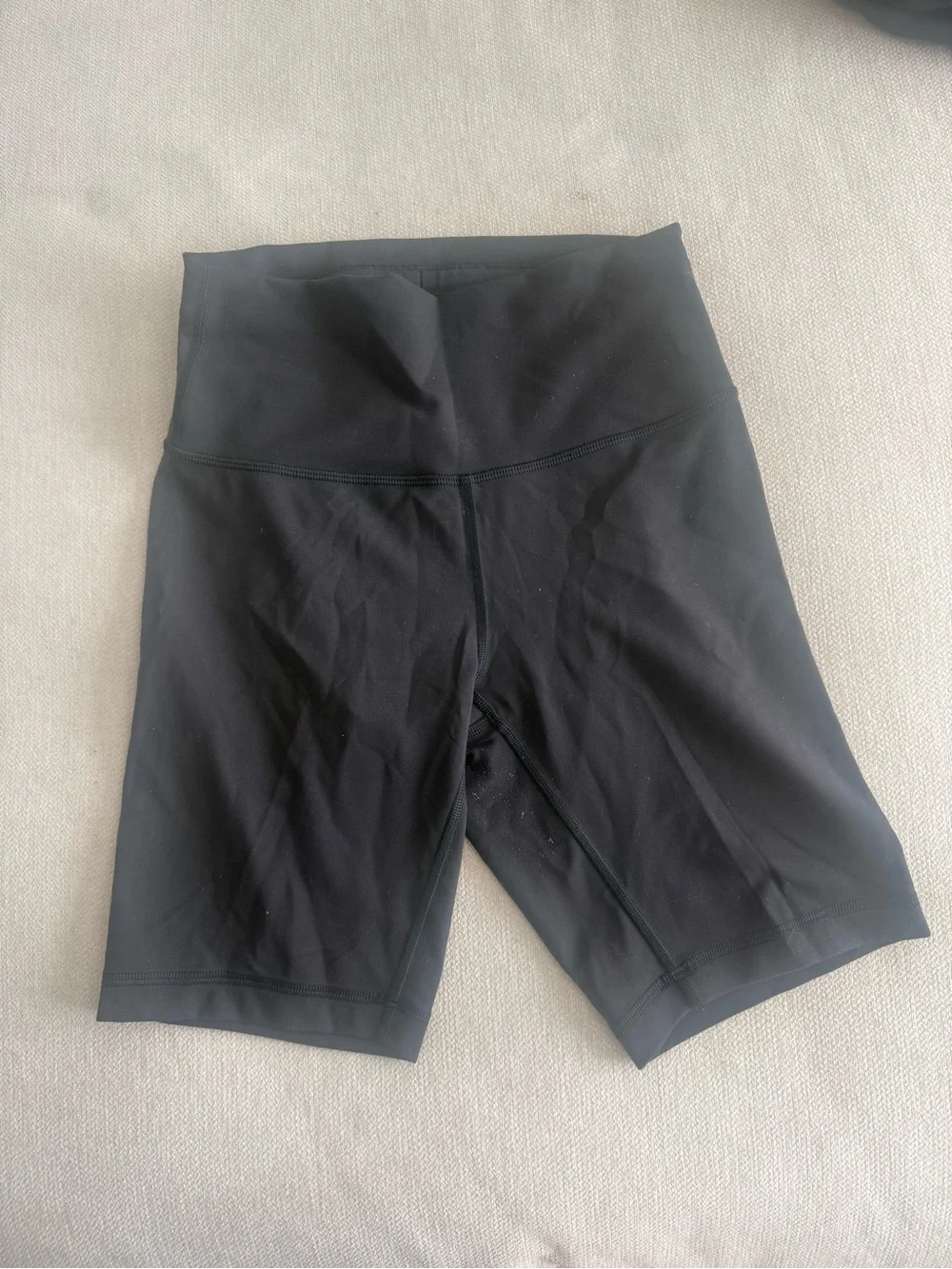 lululemon athletica Black High-Rise Bike Shorts